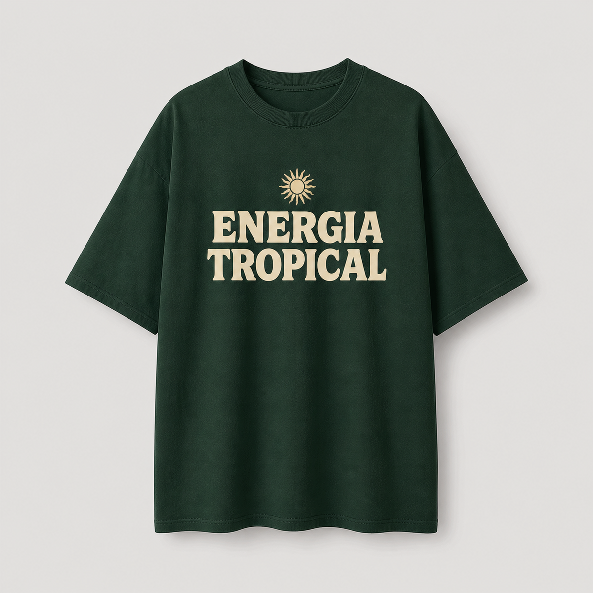 Camiseta verde Energia Tropical